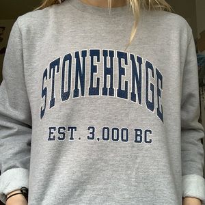 VINTAGE CROPPED SWEATSHIRT